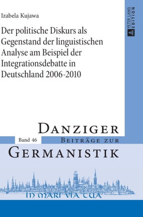 Der politische Diskurs als Gegenstand der