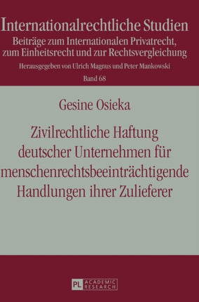 Zivilrechtliche Haftung deutscher Unternehmen