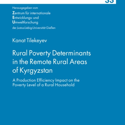 Rural Poverty Determinants in the Remote Rural