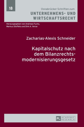 Kapitalschutz Nach Dem