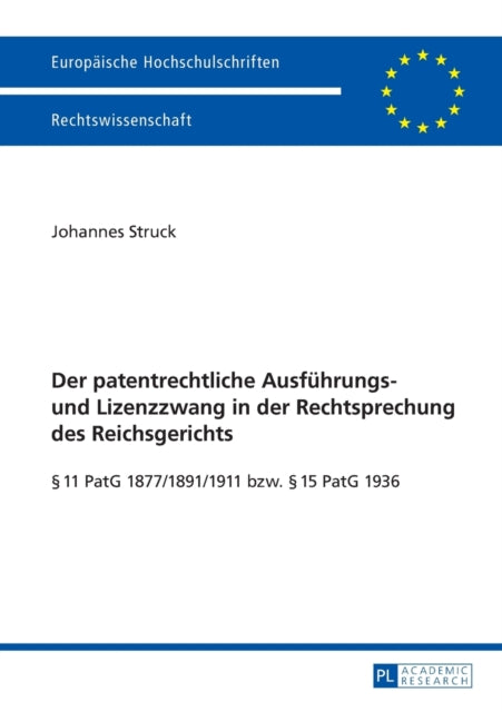 Der patentrechtliche Ausfuehrungs- und