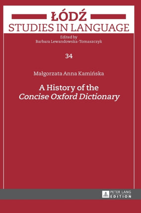 A History of the «Concise Oxford Dictionary»