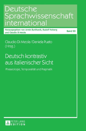 Deutsch kontrastiv aus italienischer Sicht: