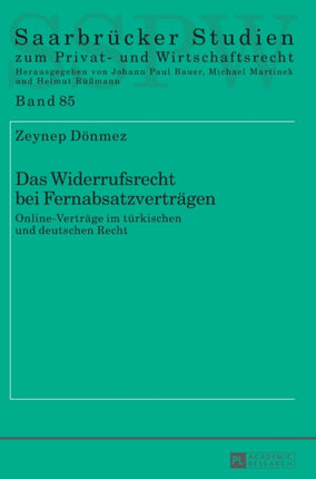 Das Widerrufsrecht bei Fernabsatzvertraegen: