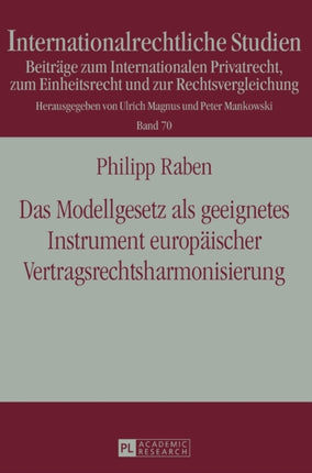 Das Modellgesetz als geeignetes Instrument