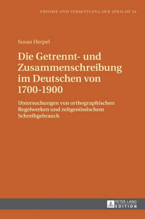 Die Getrennt- und Zusammenschreibung im Deutschen