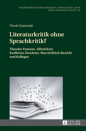 Literaturkritik ohne Sprachkritik?: Theodor