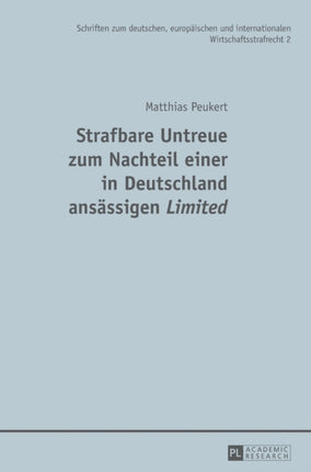 Strafbare Untreue zum Nachteil einer in