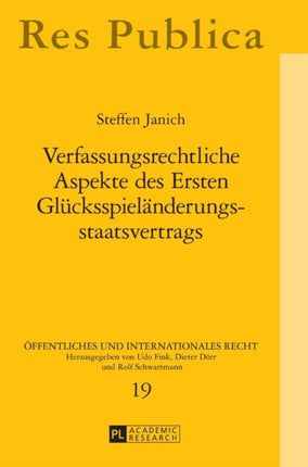 Verfassungsrechtliche Aspekte des Ersten