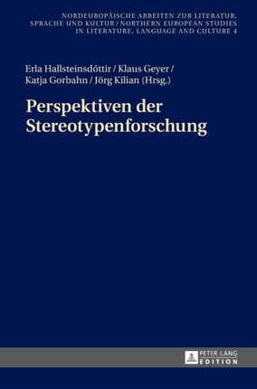 Perspektiven Der Stereotypenforschung