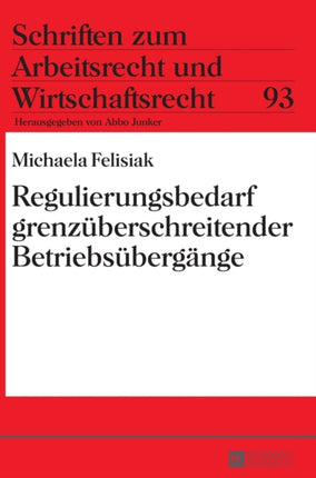 Regulierungsbedarf grenzueberschreitender