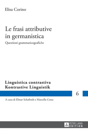 Le frasi attributive in germanistica: Questioni