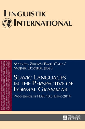 Slavic Languages in the Perspective of Formal