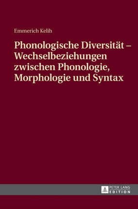 Phonologische Diversitaet - Wechselbeziehungen
