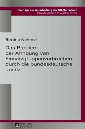 Das Problem der Ahndung von