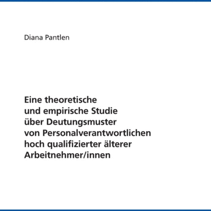 Eine theoretische und empirische Studie ueber