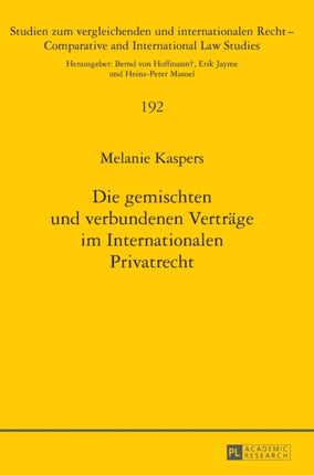 Die gemischten und verbundenen Vertraege im