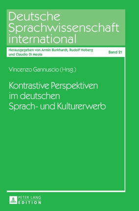 Kontrastive Perspektiven Im Deutschen Sprach- Und