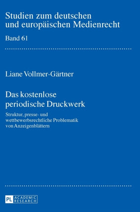 Das kostenlose periodische Druckwerk: Struktur,
