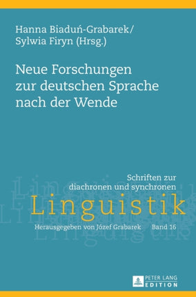 Neue Forschungen zur deutschen Sprache nach der