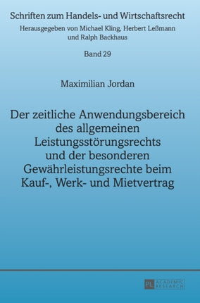 Der zeitliche Anwendungsbereich des allgemeinen