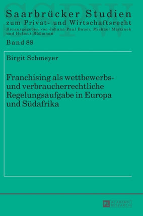 Franchising als wettbewerbs- und