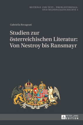 Studien zur oesterreichischen Literatur: Von