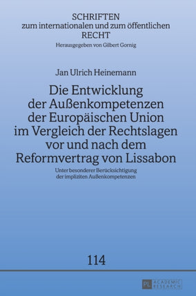 Die Entwicklung der Außenkompetenzen der