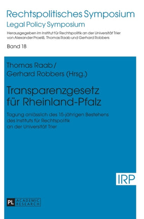 Transparenzgesetz fuer Rheinland-Pfalz: Tagung