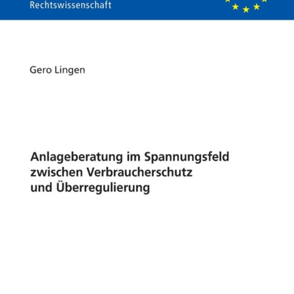 Anlageberatung im Spannungsfeld zwischen