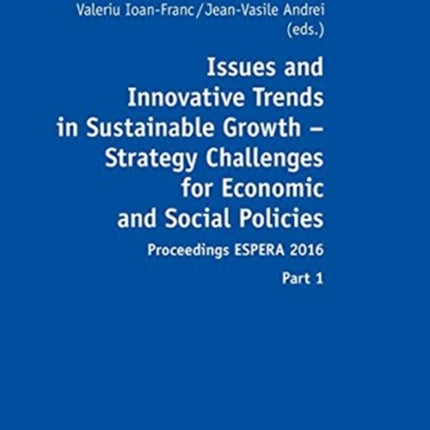 Economic Dynamics and Sustainable Development –