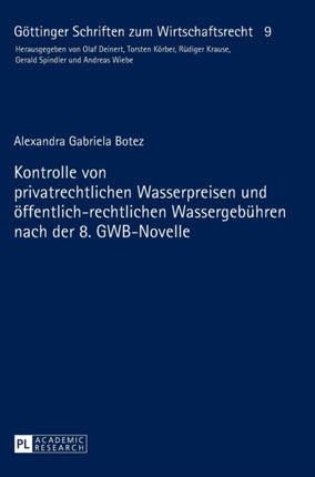 Kontrolle von privatrechtlichen Wasserpreisen und