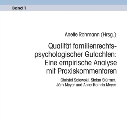 Qualitaet familienrechtspsychologischer