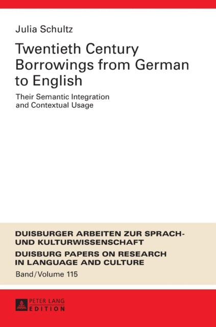 Twentieth-Century Borrowings from German to