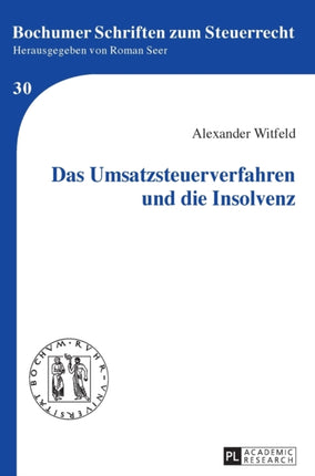 Das Umsatzsteuerverfahren und die Insolvenz