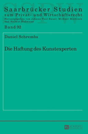 Die Haftung Des Kunstexperten