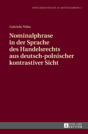 Nominalphrase in Der Sprache Des Handelsrechts