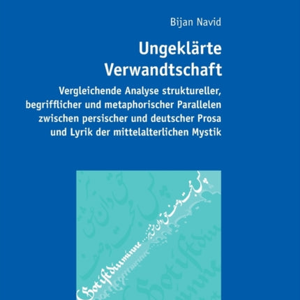 Ungeklaerte Verwandtschaft: Vergleichende Analyse