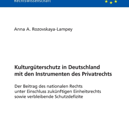 Kulturgueterschutz in Deutschland mit den