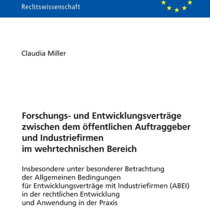 Forschungs- und Entwicklungsvertraege zwischen