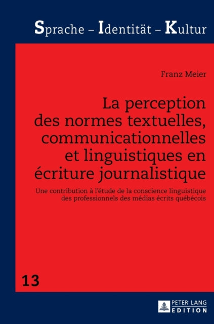 La perception des normes textuelles,