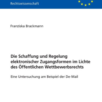Die Schaffung und Regelung elektronischer