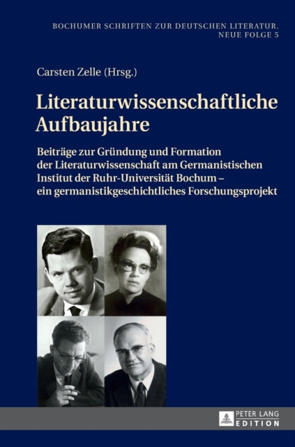 Literaturwissenschaftliche Aufbaujahre: Beitraege