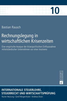 Rechnungslegung in wirtschaftlichen Krisenzeiten: