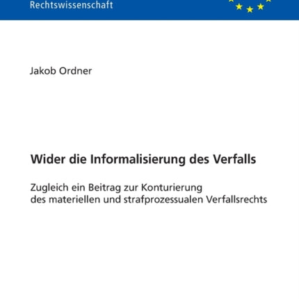 Wider die Informalisierung des Verfalls: Zugleich