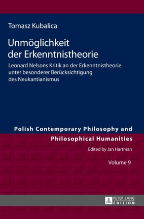 Unmoeglichkeit der Erkenntnistheorie: Leonard