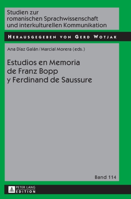 Estudios en Memoria de Franz Bopp y Ferdinand de