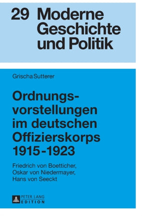 Ordnungsvorstellungen im deutschen Offizierskorps
