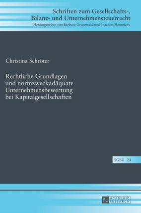 Rechtliche Grundlagen und normzweckadaequate