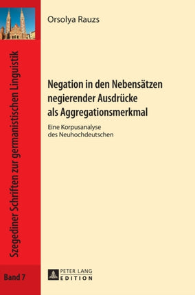Negation in den Nebensaetzen negierender